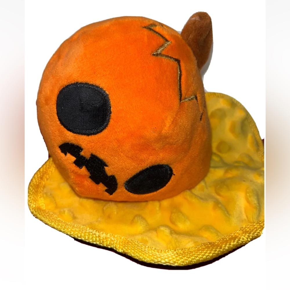 Halloween Bark Box Dog TOY Smashing Pupkin Pumpkin Squeaky Crinkle toy bark 8”